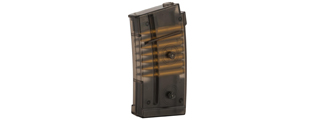 Double Eagle Translucent 40 Round Magazine with Dummy Rounds for M82 LPAEG Airsoft Gun